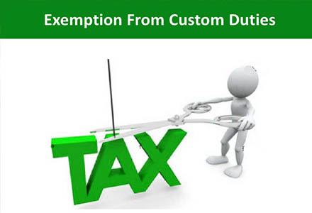 Customs Exemptions.